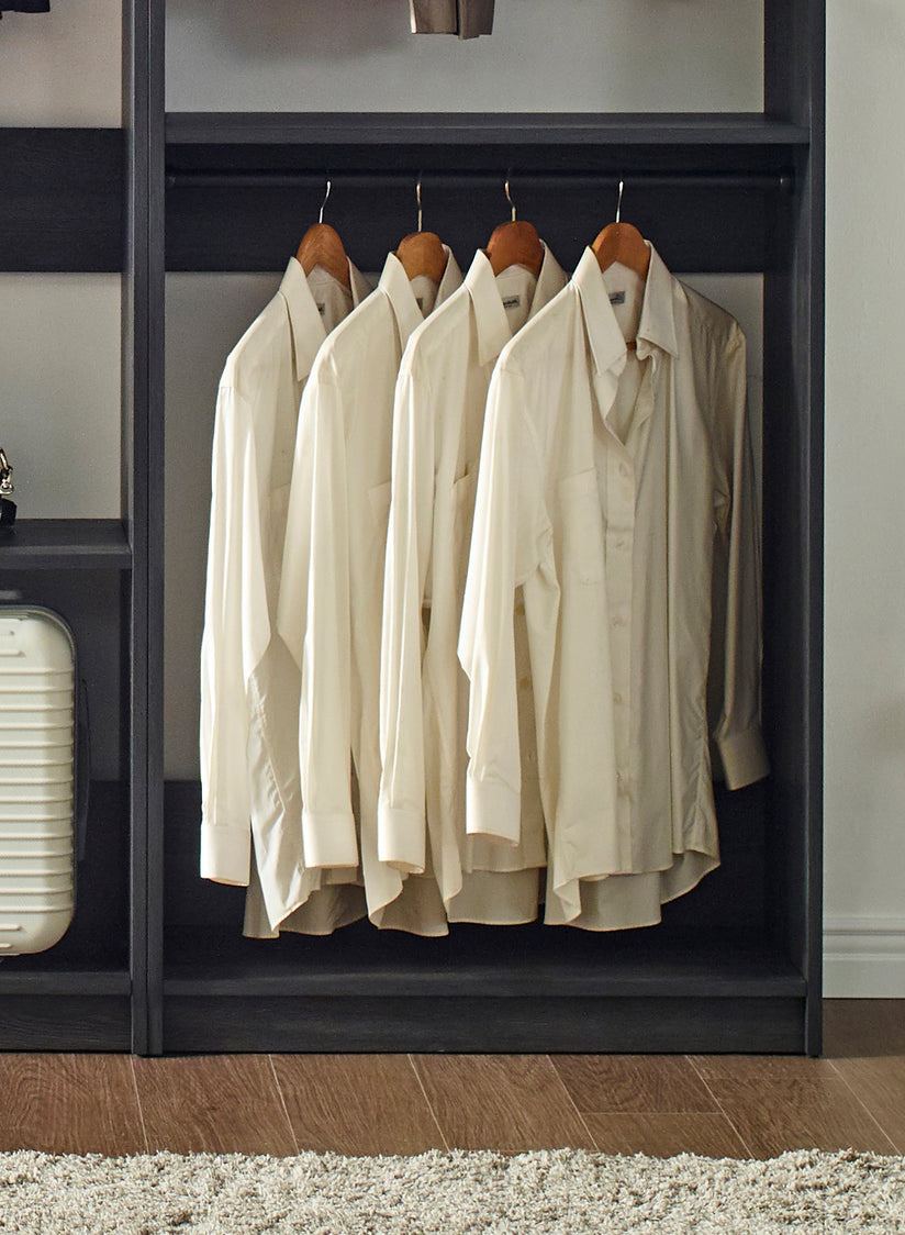 Monica Wood Walk-in Closet System