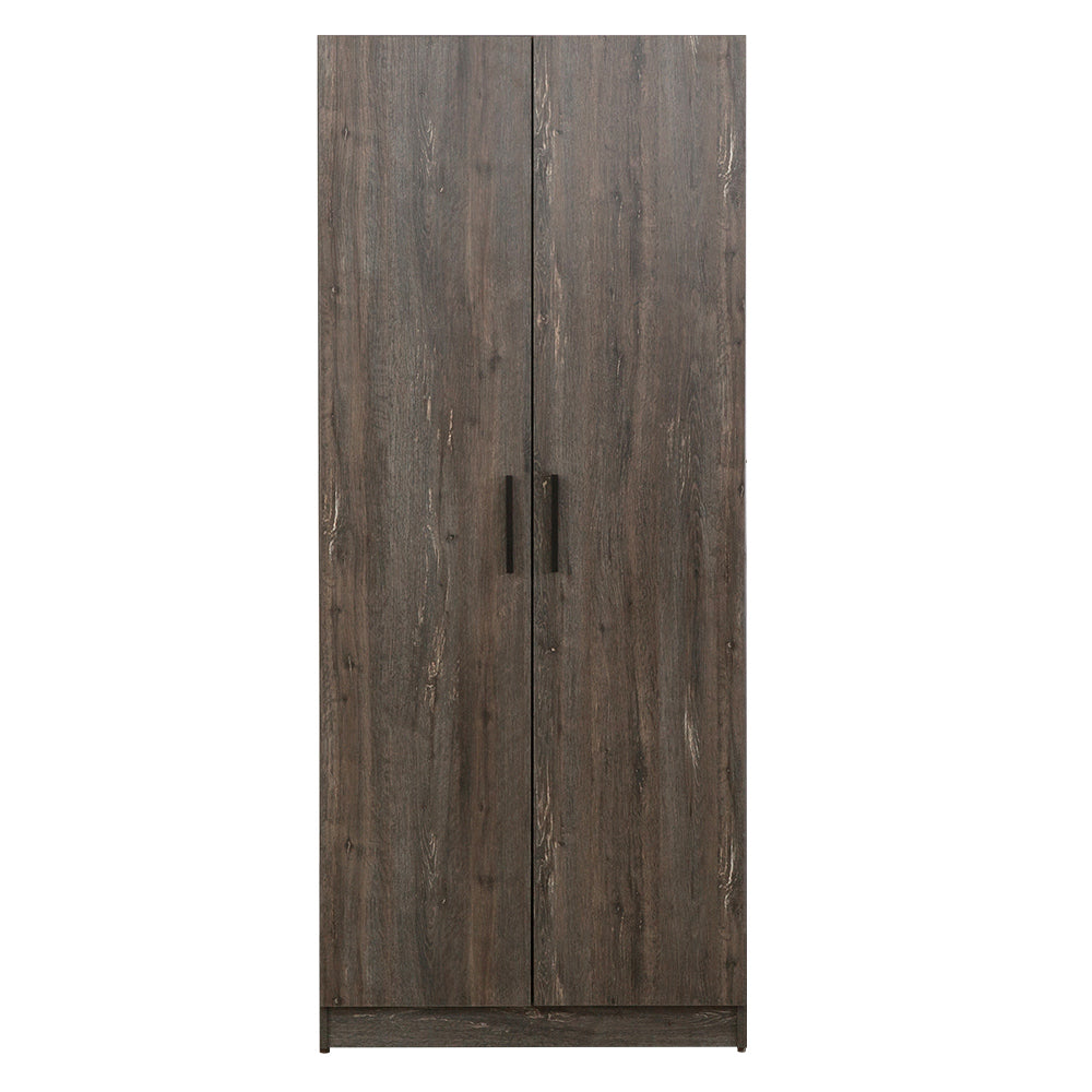 Mia Farmhouse Shoe Cabinet with Six Shelves in Rustic Gray