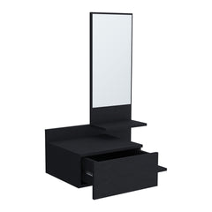 Floating Hallway Cabinet Lowell, Living Room, Black