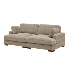 Large Seating Chaise Loveseat