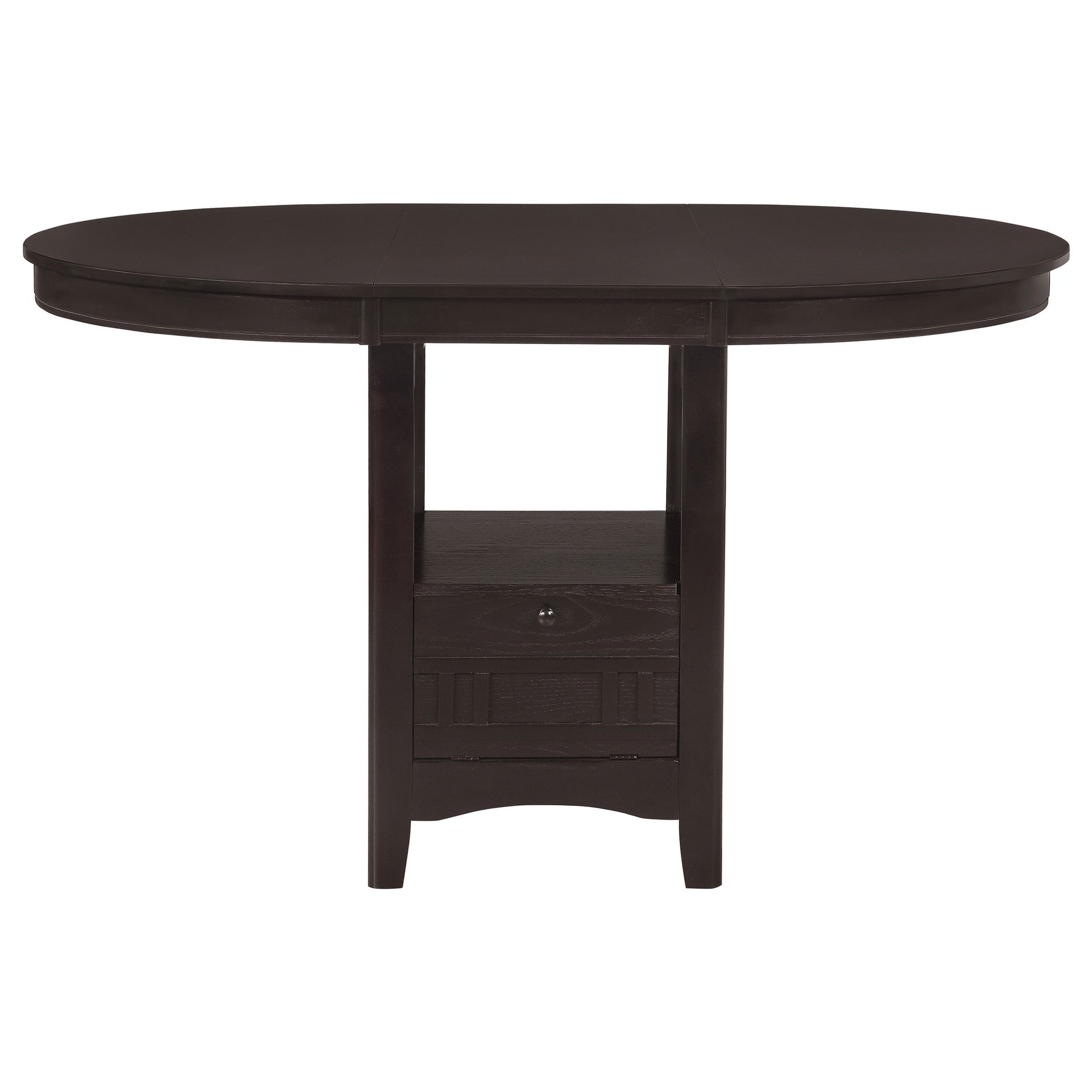 Danford Black and Espresso 5-piece Counter Height Dining Set