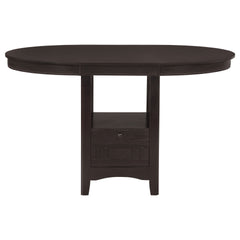 Danford Black and Espresso 5-piece Counter Height Dining Set