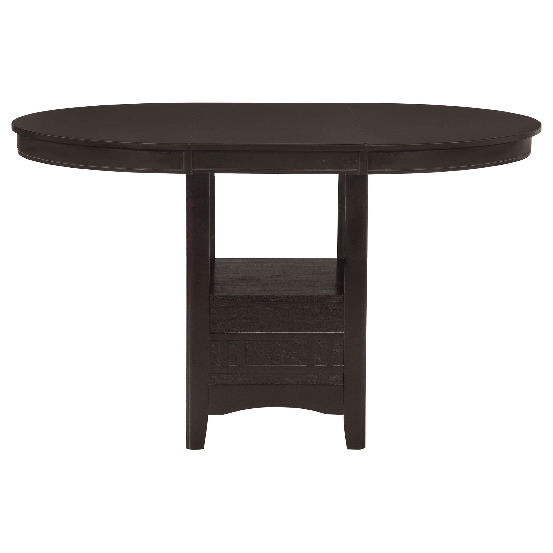 Danford Black and Espresso 5-piece Counter Height Dining Set