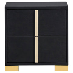 Jeremiah Black 2-drawer Nightstand