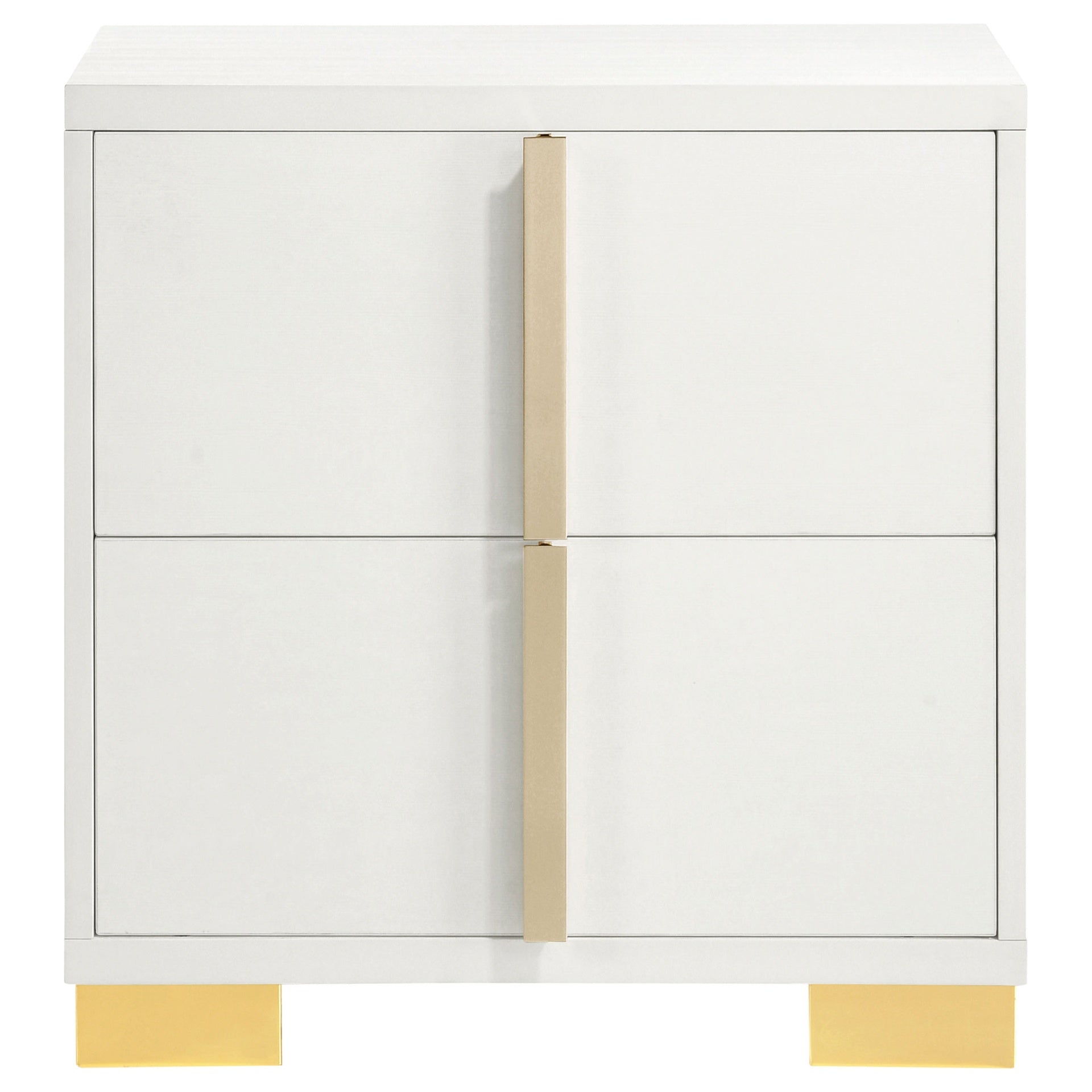 Jeremiah White 2-drawer Nightstand