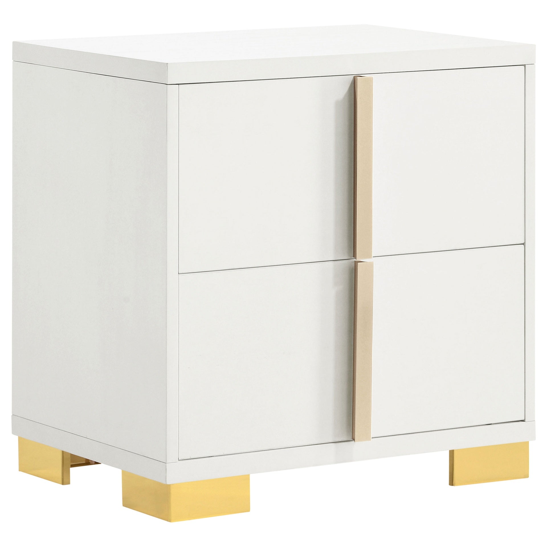 Jeremiah White 2-drawer Nightstand