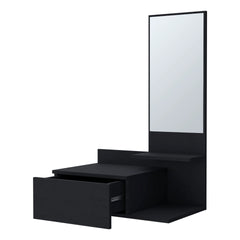 Wenge Floating Vanity with Included Mirror