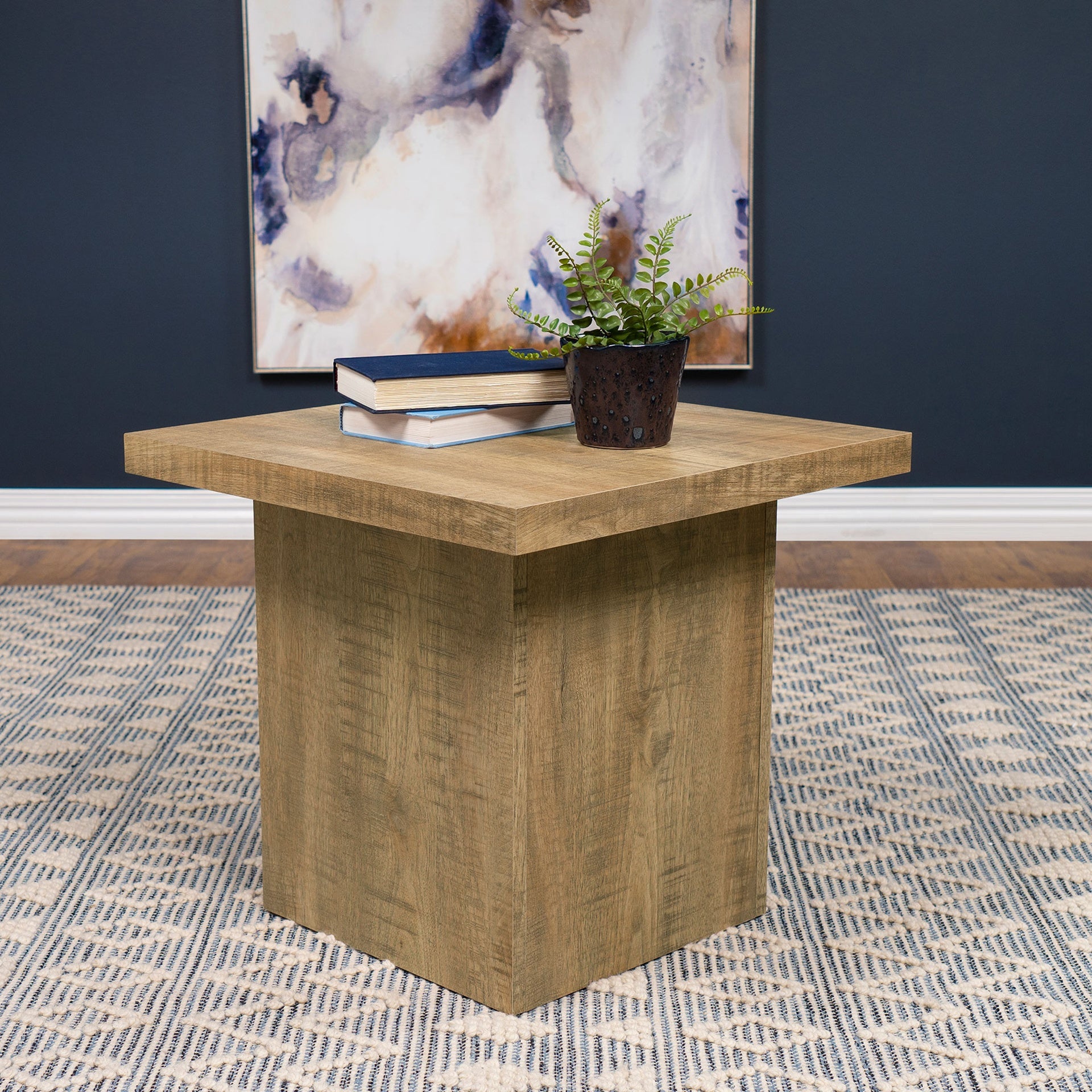 Exeter Mango Square End Table