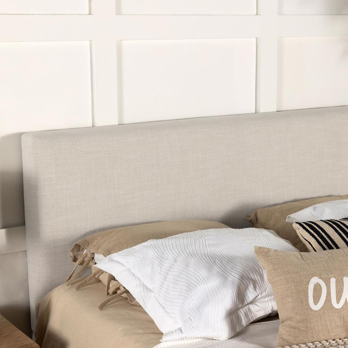 Sand Headboard with Soft Edges