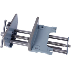 Rapid Action Woodworking Vise Quick Release Lever for Quick Adjustments 9 Inch Jaw Width Made with Heavy-Duty Cast Iron ,GRAY