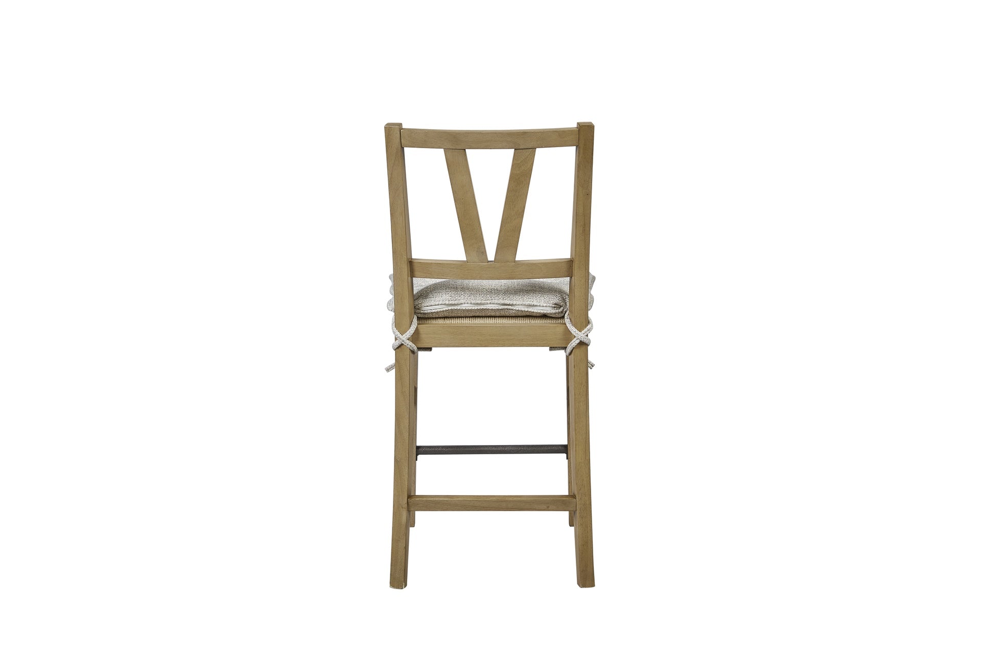 Counter Height Slat Back Chair - Cashew (Set of 2)