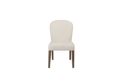 Arch Upholstered Chair - Cocoa/White Sand (Set of 2)