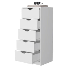 Dillon 4 Drawers Dresser, Chest of Drawers with 2 Cabinets