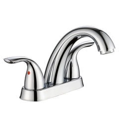 Bothwa Home 5.45" CUPC Certified 2-handle Bathroom Sink Faucet (Chrome Finish)
