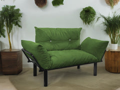 Ada Love seat, Khaki