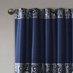 Jacquard Curtain Panel Pair