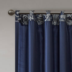 Jacquard Curtain Panel Pair