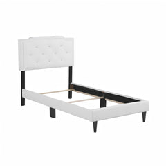 Deb G1118-TB-UP Twin Bed- All in One Box , WHITE