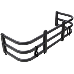 Truck Bed Extender, Aluminum Retractable Tailgate Extender,53.33"-67.75" Adjustable Length,Black