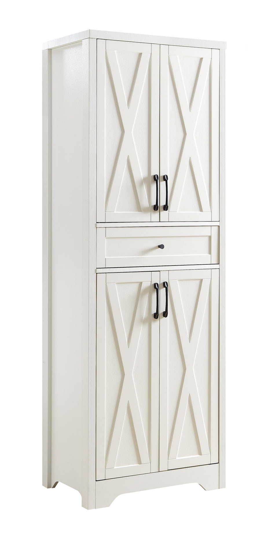 68"high living room sideboard, multi-functional combination TV cabinet sideboard, large capacity storage cabinet, can be used in living room, bedroom,office area, white, 23.7''L x 15.0''W x 68''H.