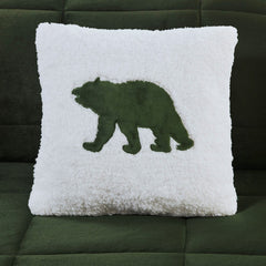 Full/Queen Plush to Sherpa Down Alternative Comforter Set