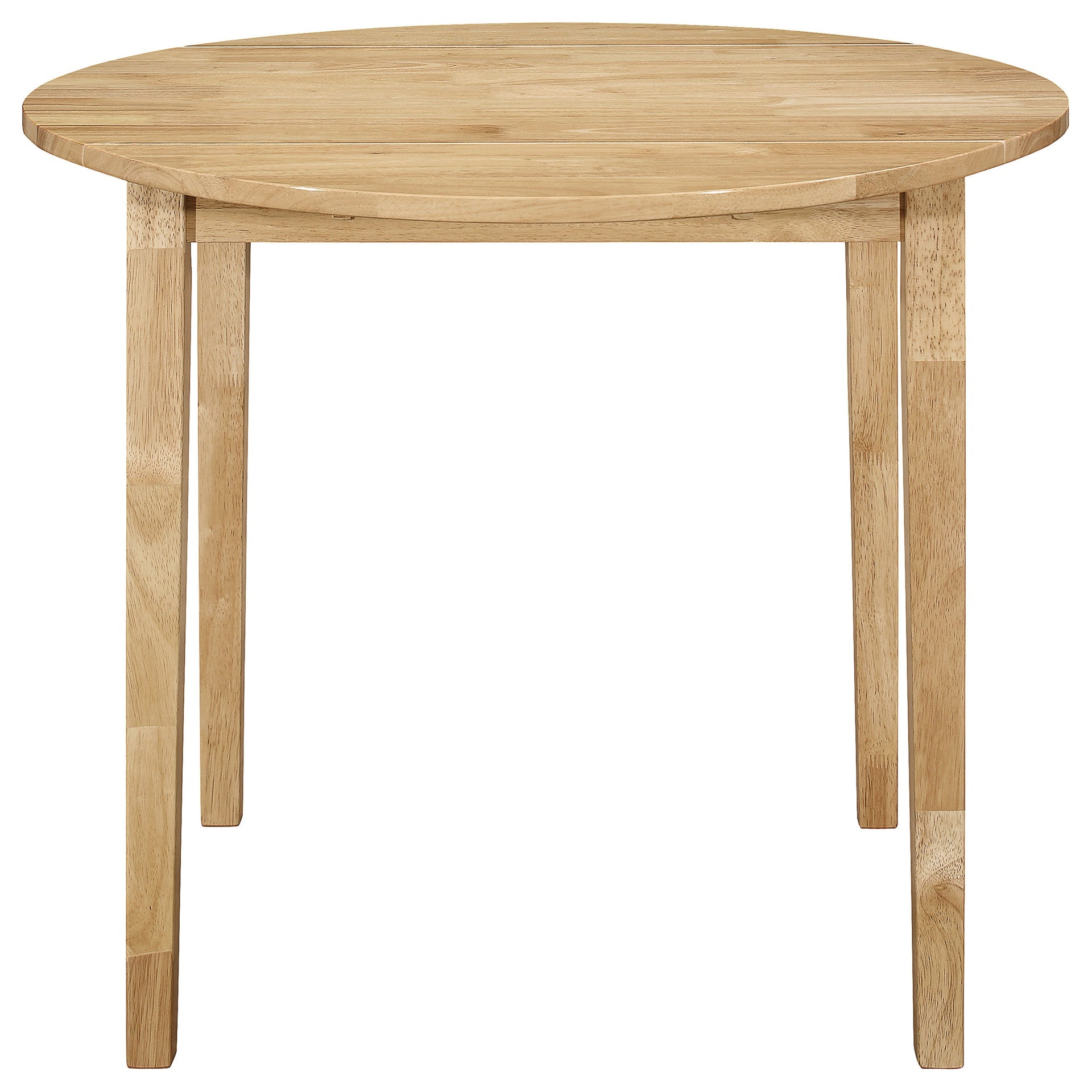 Natural and Tan 3-piece Dining Set with Drop Leaf