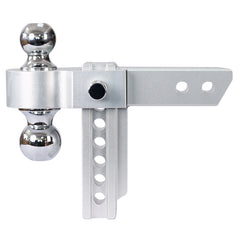 Alu Adjustable Trailer Drop Hitch,2inch receiver,6 inch adjustable