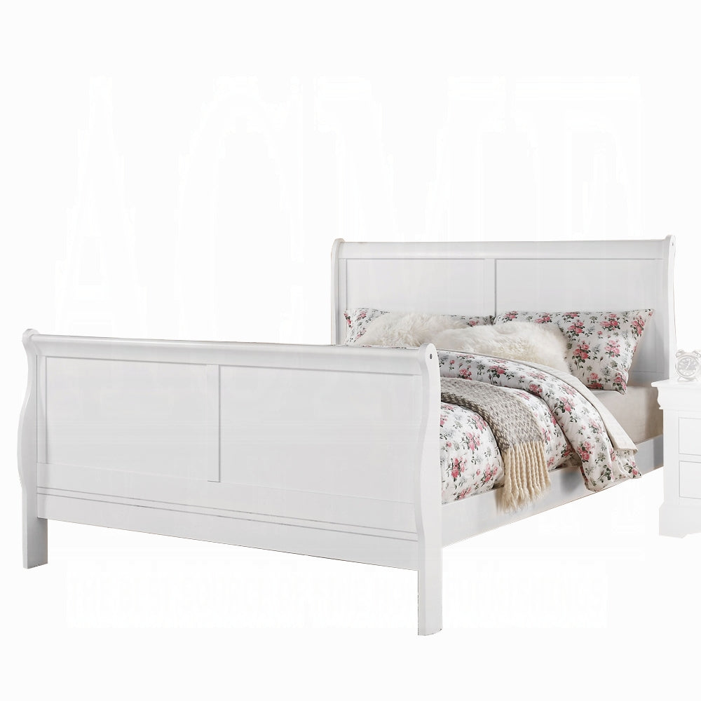 White Queen Bed