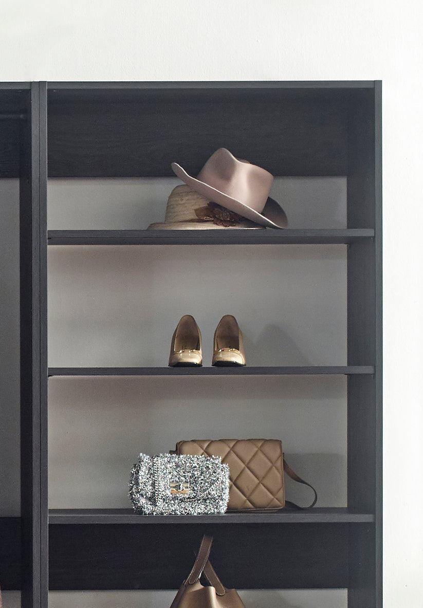 Monica Wood Walk-in Closet System