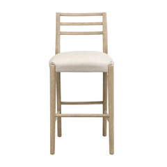 BAR STOOL WITH LADDER BACK (SET OF 2)
