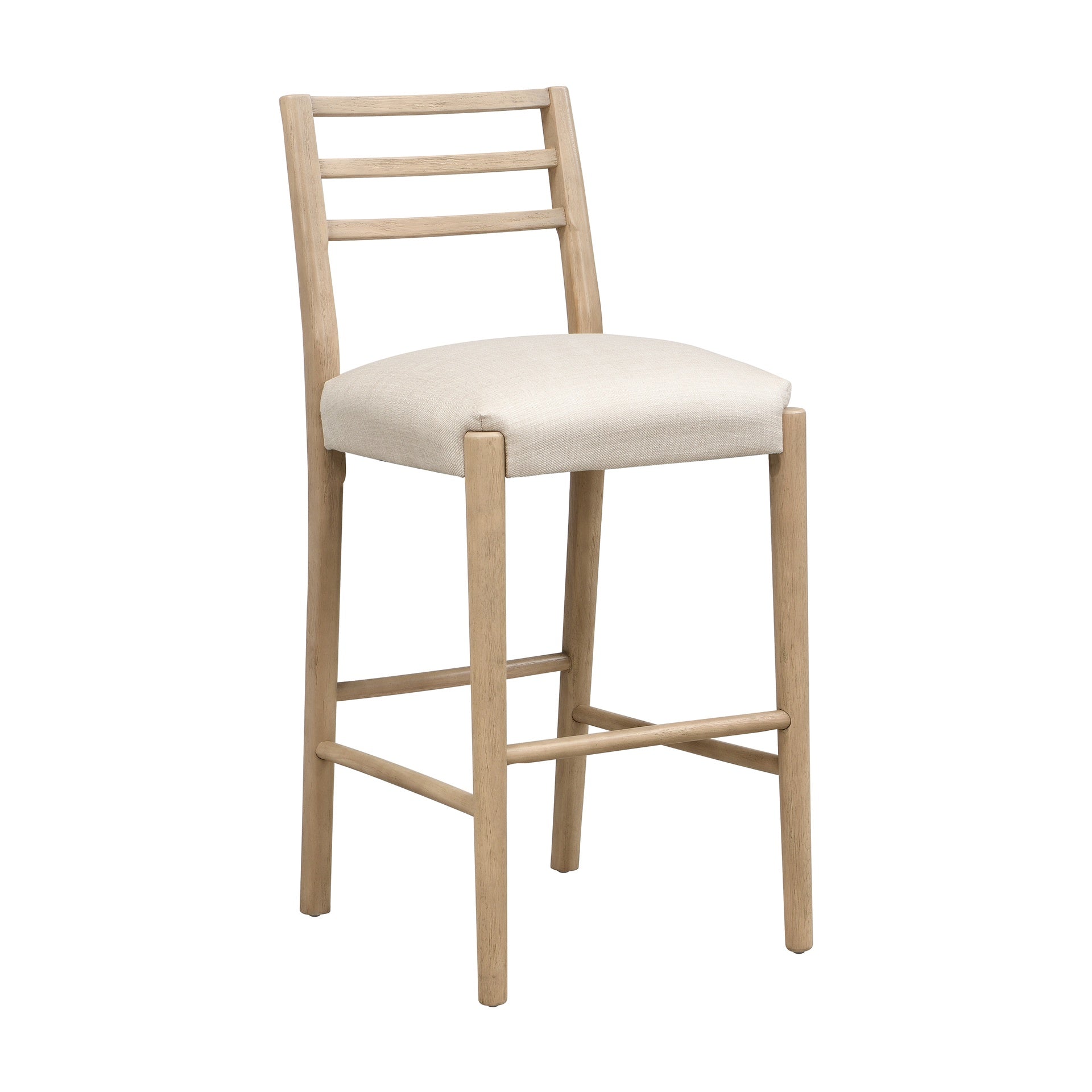 BAR STOOL WITH LADDER BACK (SET OF 2)