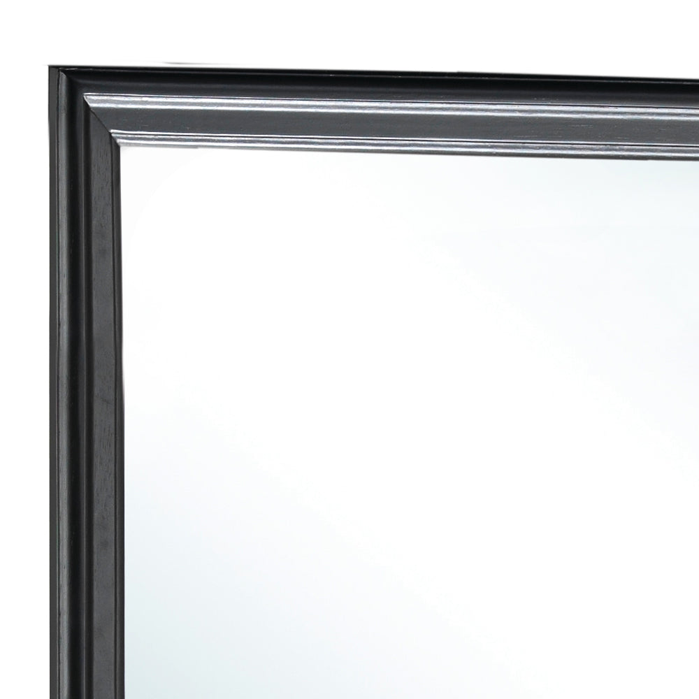 Elegant Traditional Black Wall Mirror