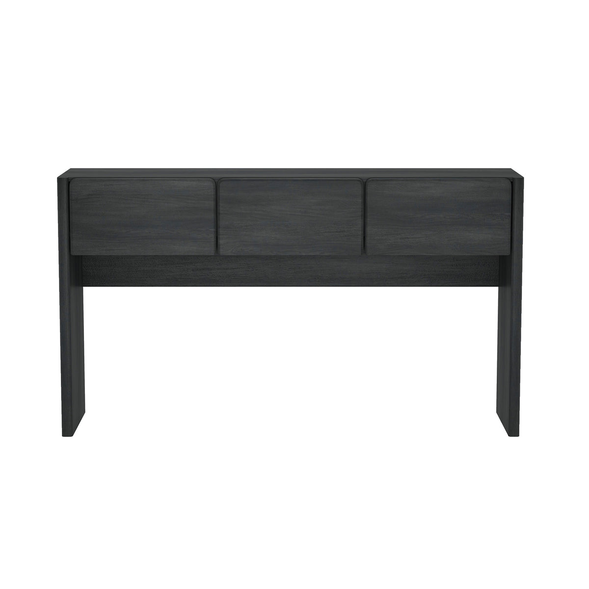 Console Table in Charcoal Gray