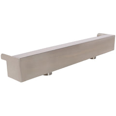 Pool Fountain, Spillway for Swimming Pool Decoration Sheer Descent, Waterfall Fountain for Outdoor Garden Pond, Stainless Steel 23.6"