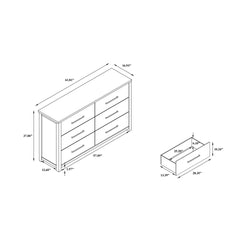 Avery Beige Dresser