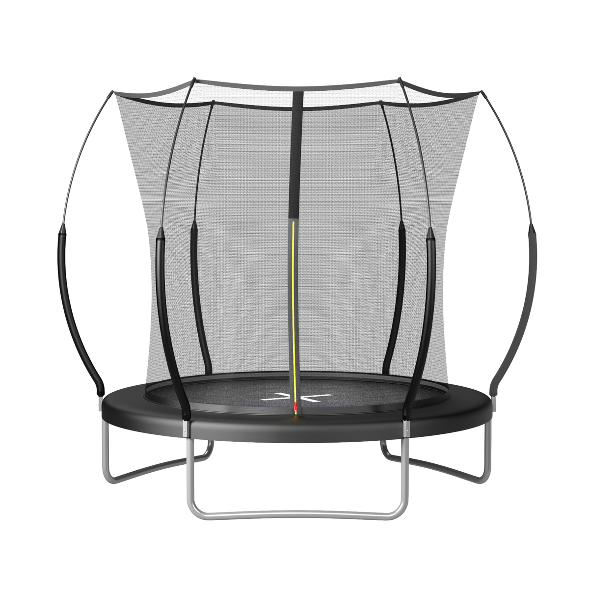 YC 6FT Springfree no Gap Trampoline- Blak