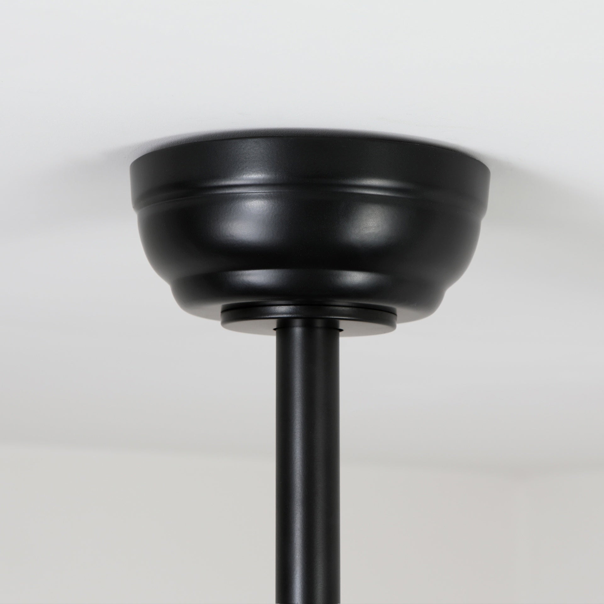 52" Ceiling Fan with Lights Quiet DC Motor 3 ABS Blade Ceiling Fans 6 Speed Levels,Reversible Ceiling Fan, for Patio Living Room, Bedroom, Office,Indoor.-- Black