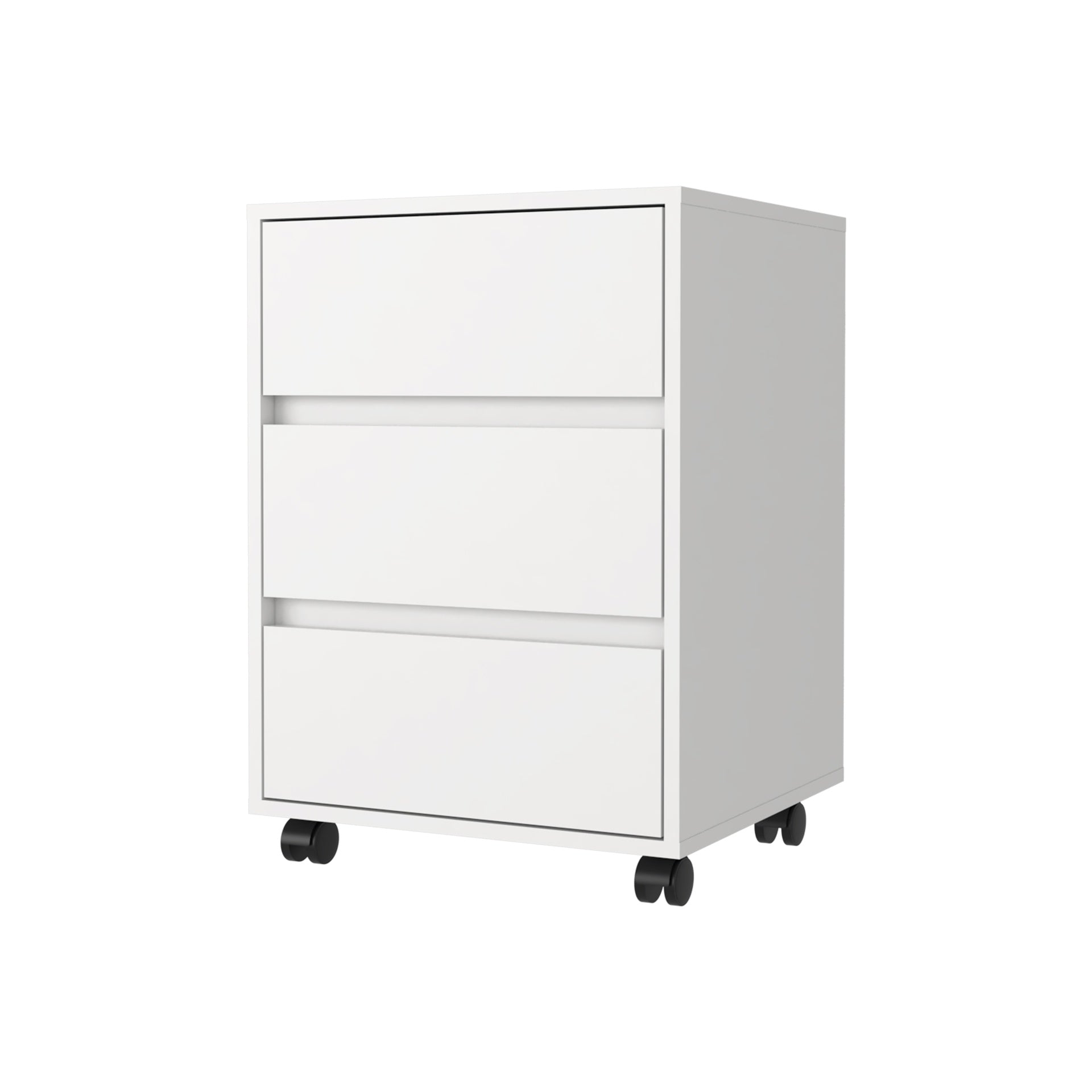 Eagle Creek 3-Drawer Rectangle Filing Cabinet White