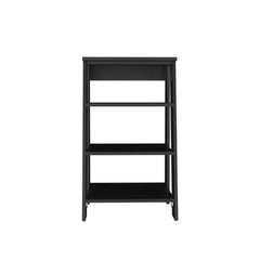 Wenge Freestanding Bathroom Shelf with Open Storage