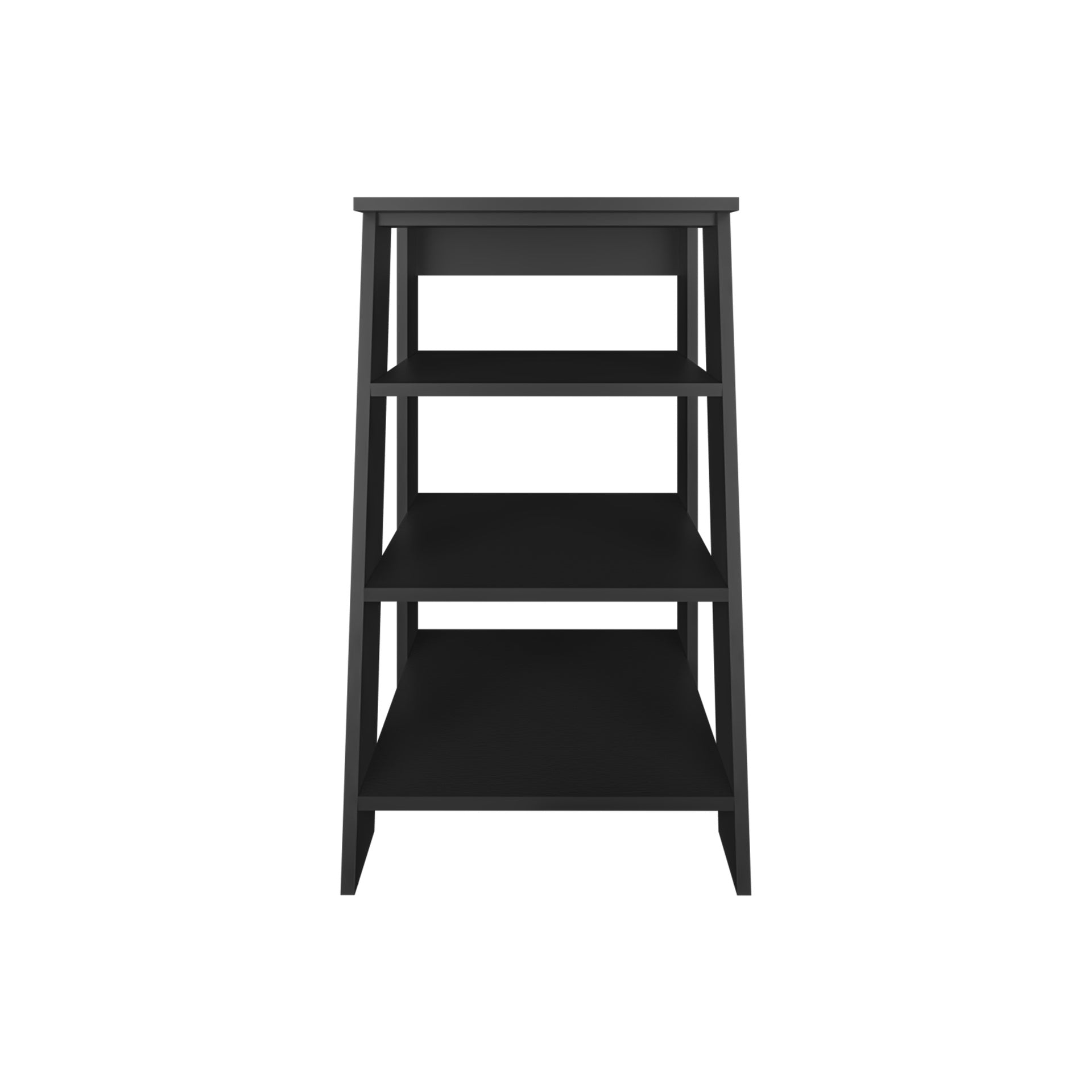Linen Cabinet 29.7"H, Four Shelves, Vertical, Black