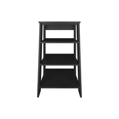Linen Cabinet 29.7"H, Four Shelves, Vertical, Black