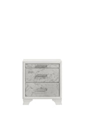 Soul Modern Style Nightstand Made with wood in White      same asG150108662  (NJ inventory)