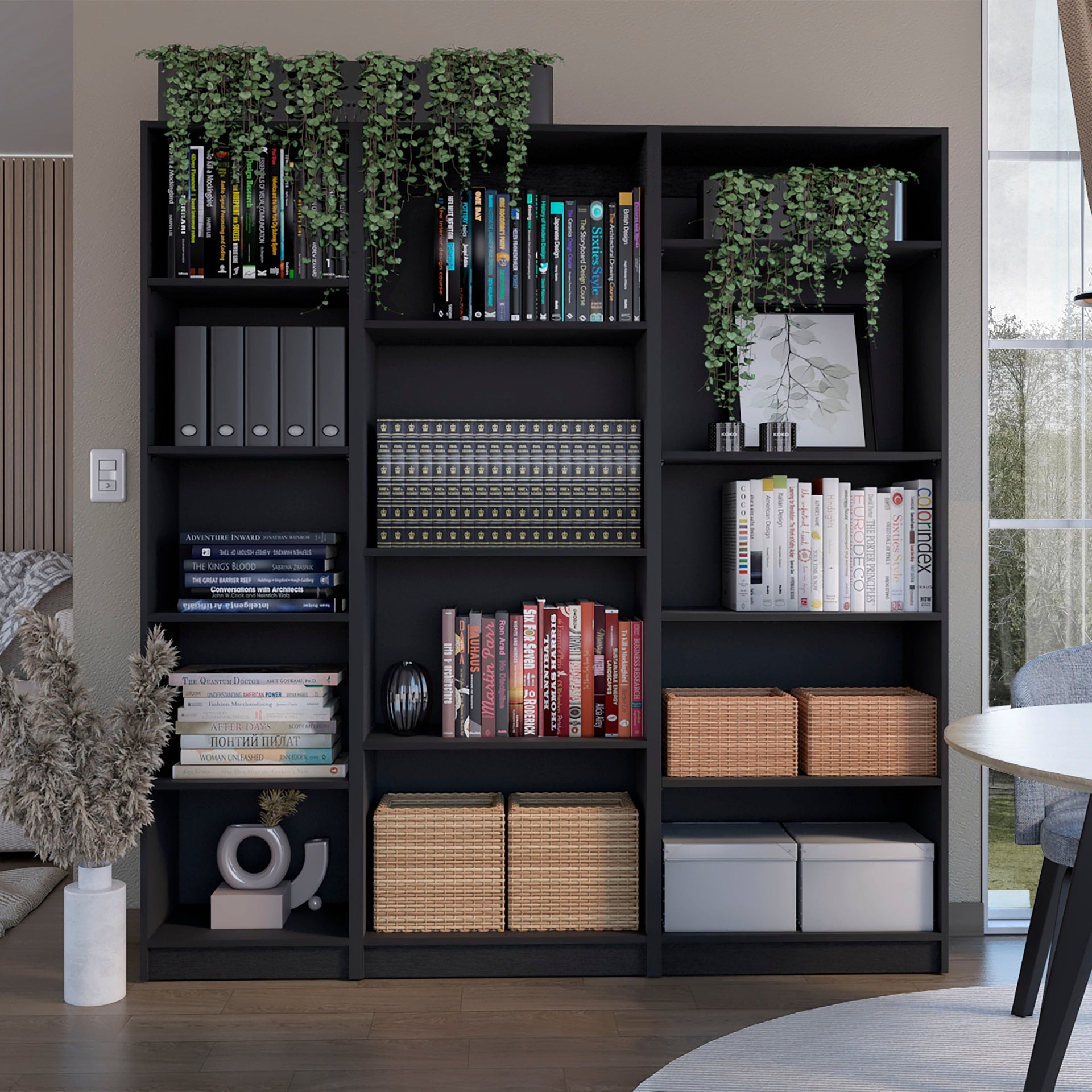Wenge 3-Piece Living Room Set