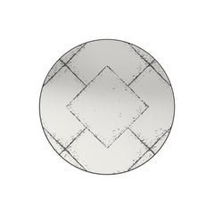 Round wall-mounted mirror Versatile Home Decor Ideal for bedrooms, living rooms, dining rooms, fireplaces, foyers, and more