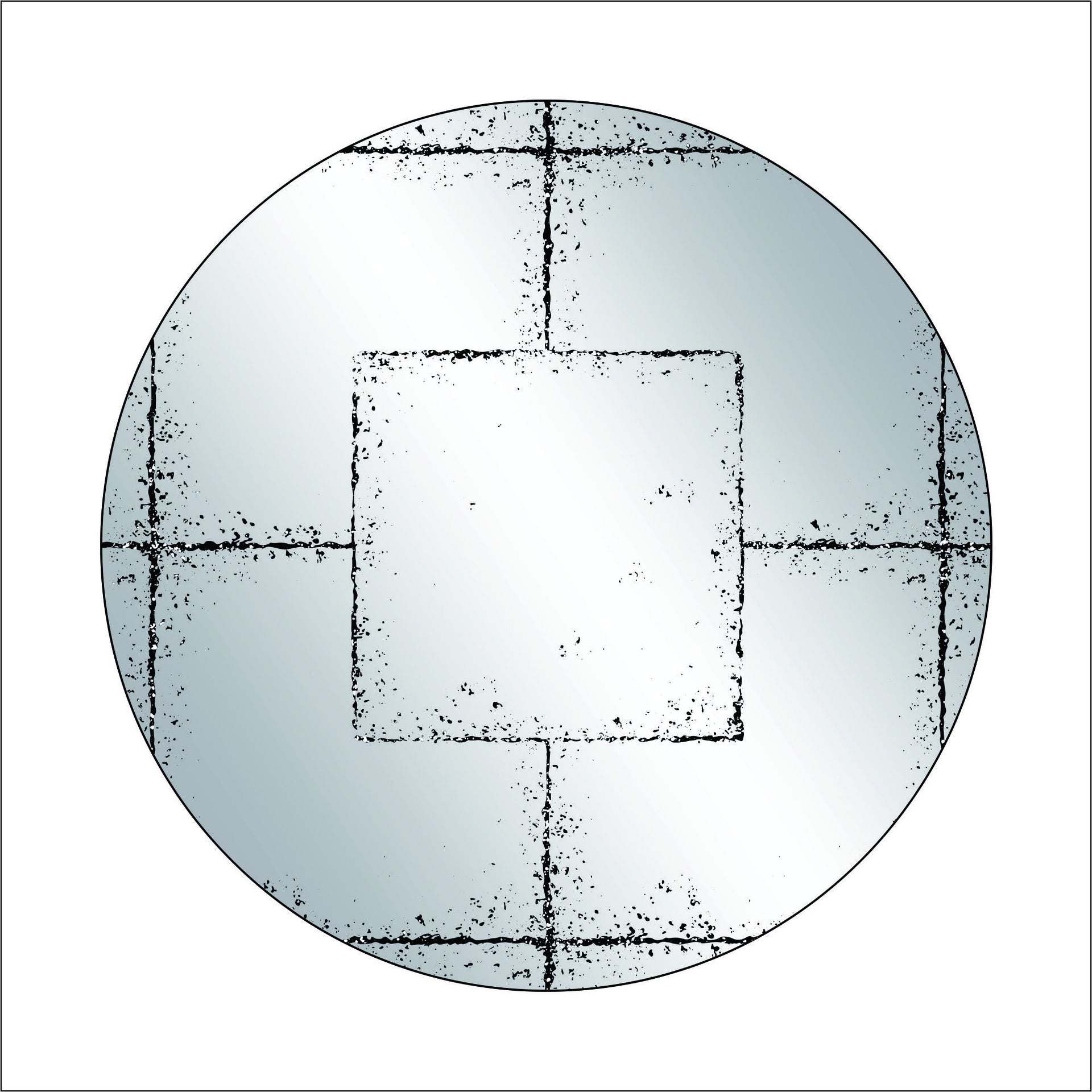 Round wall-mounted mirror Versatile Home Decor Ideal for bedrooms, living rooms, dining rooms, fireplaces, foyers, and more