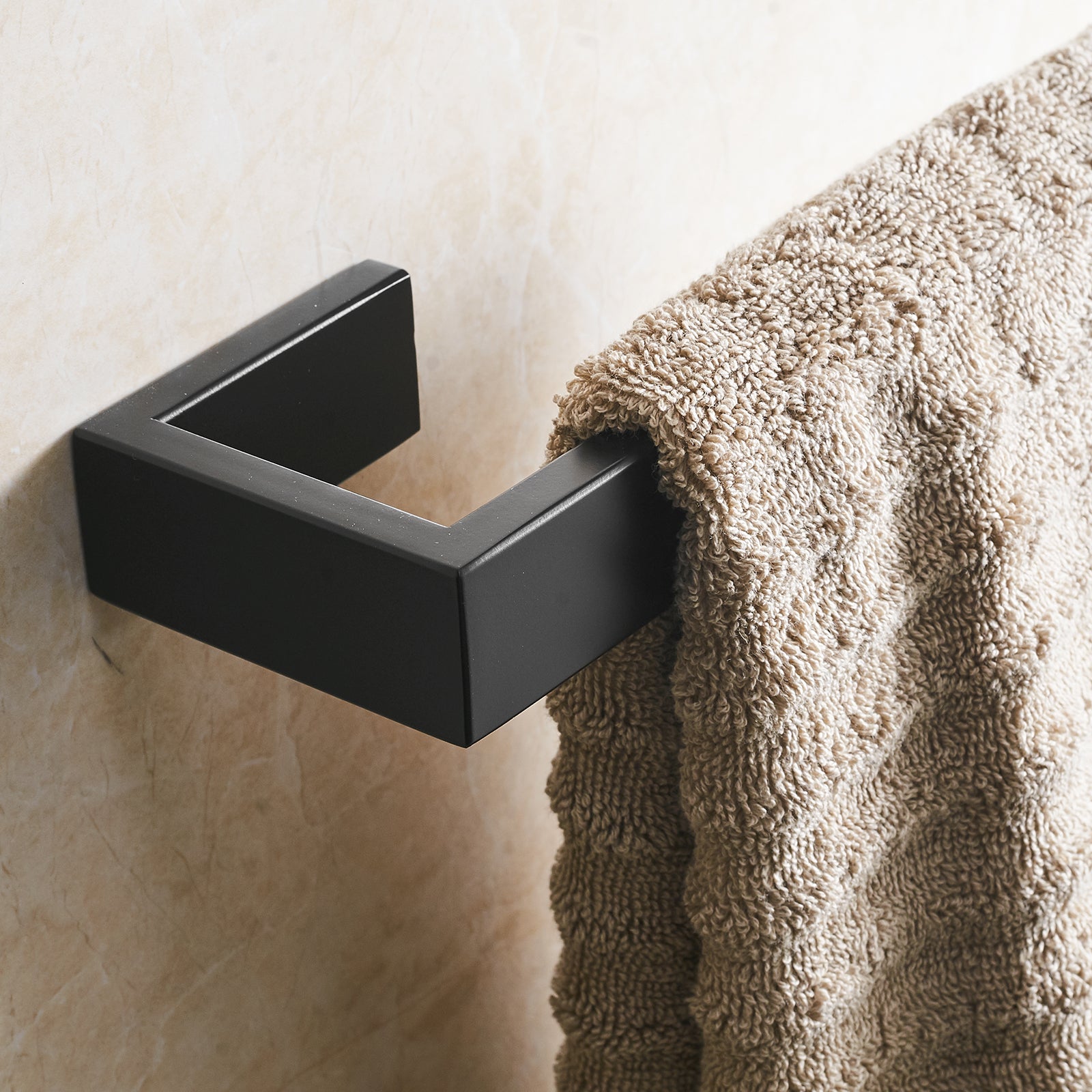 Bathroom Towel Holder Angle Simple SUS304 Stainless Steel Hand Towel Rack, Open Arm Kitchen Towel Bar