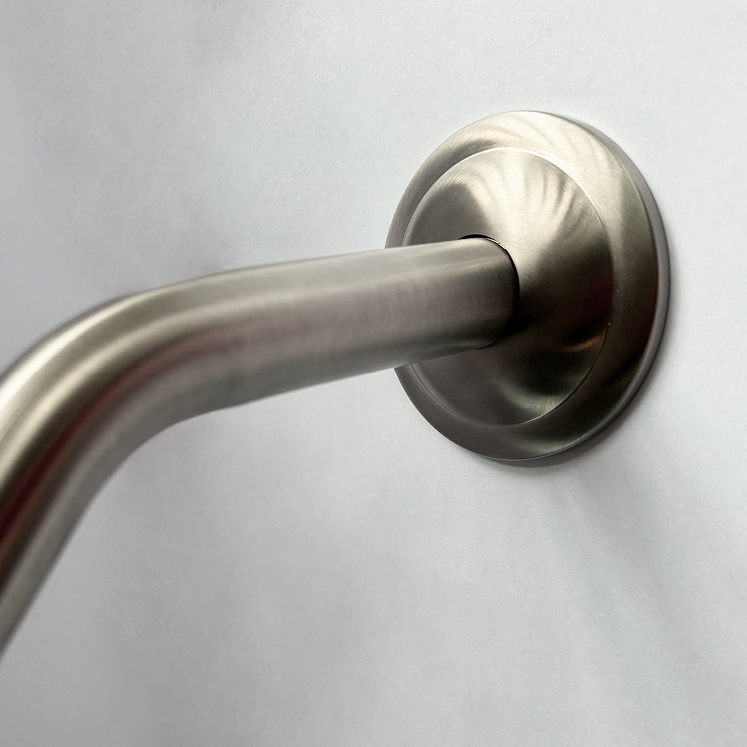 Shower Arm with Flange, 1/2 NPT Tapered Threads, Rain Shower Head Arm, Wall Mount Shower Extension Arm