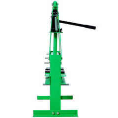 Hydraulic Power Units, 6-Ton Benchtop Hydraulic A-Frame Shop Press with Press Plates, Hydraulic 6 Ton Garage Floor Adjustable Shop Press with Plates, Hydraulic Press, Hydraulic Shop Press,Green