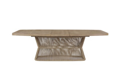 Dining Table - Toffe with Rope Base