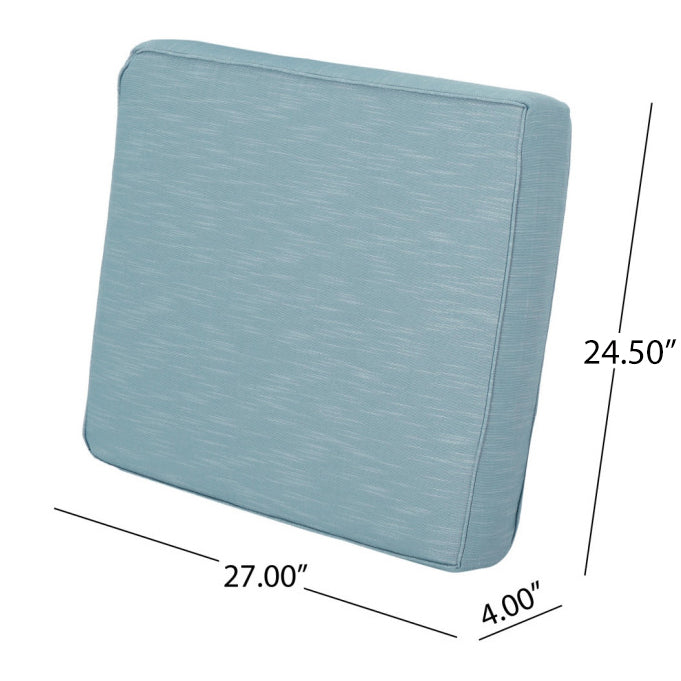 ANTIBES CLUB CHAIR SET, BACK CUSHION AND SEAT CUSHION, TEAL, SET OF 2, (57087.00 CUSHION SET)